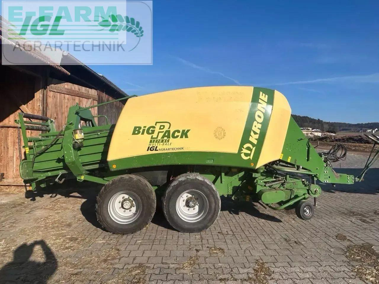 Krone big pack 1270 xc multi bale - Baler persegi: gambar 3 Krone big pack 1270 xc multi bale - Baler persegi: gambar 3