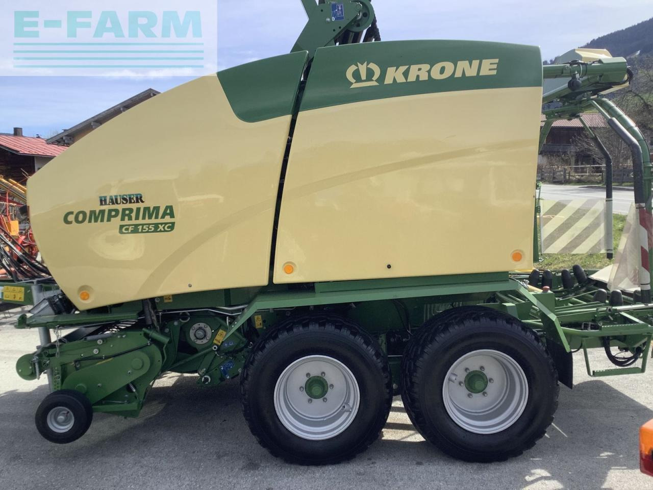 Krone comprima cf 155 xc - Baler persegi: gambar 4 Krone comprima cf 155 xc - Baler persegi: gambar 4