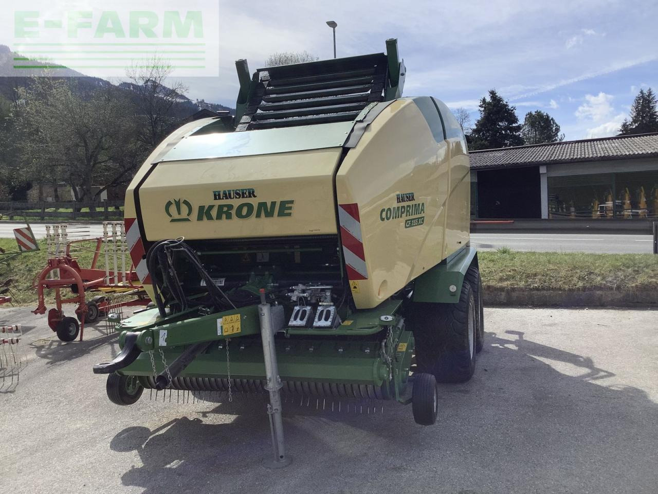 Krone comprima cf 155 xc - Baler persegi: gambar 3 Krone comprima cf 155 xc - Baler persegi: gambar 3
