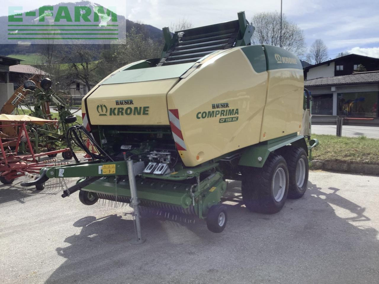 Krone comprima cf 155 xc - Baler persegi: gambar 2 Krone comprima cf 155 xc - Baler persegi: gambar 2