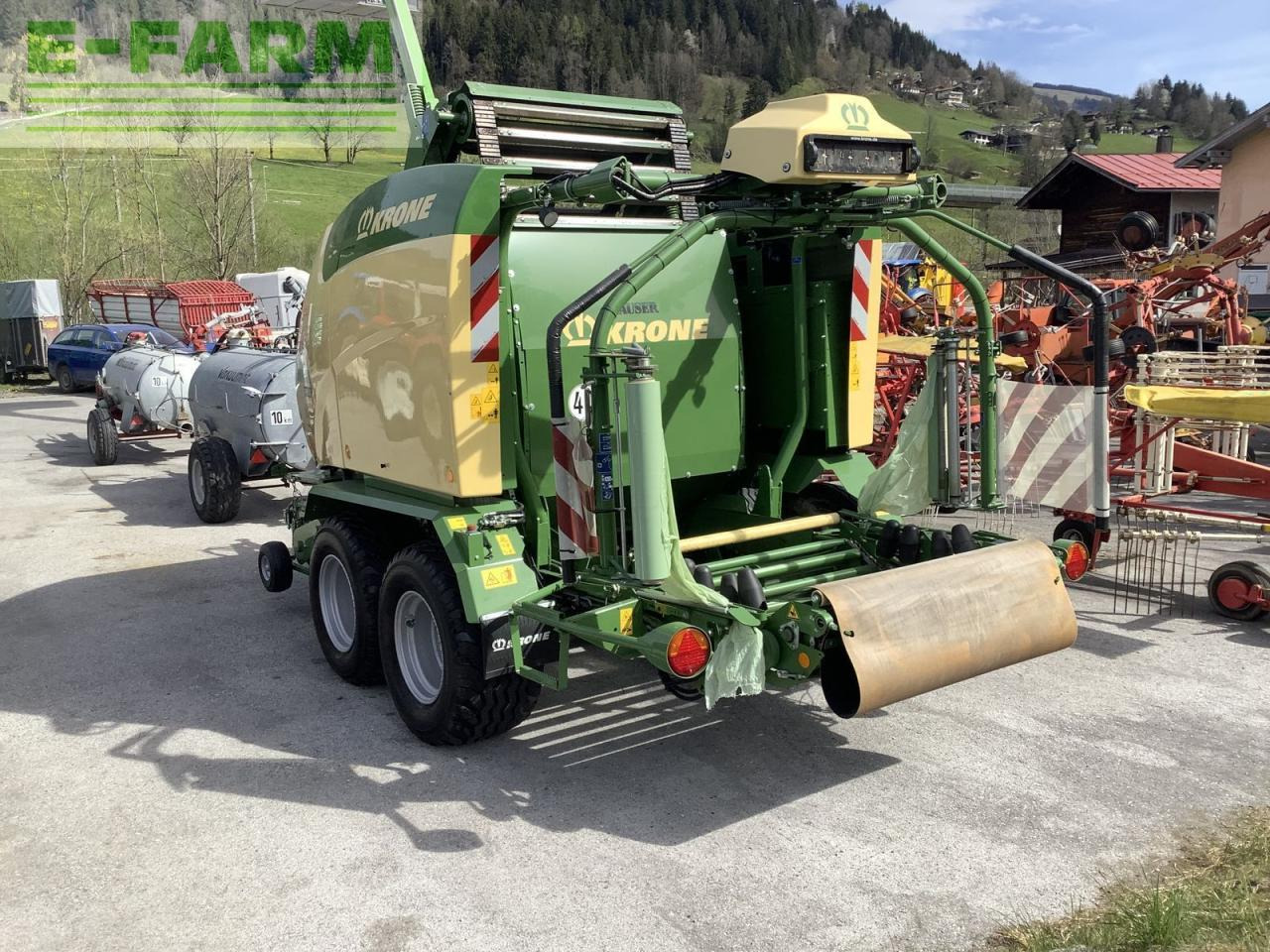 Krone comprima cf 155 xc - Baler persegi: gambar 5 Krone comprima cf 155 xc - Baler persegi: gambar 5