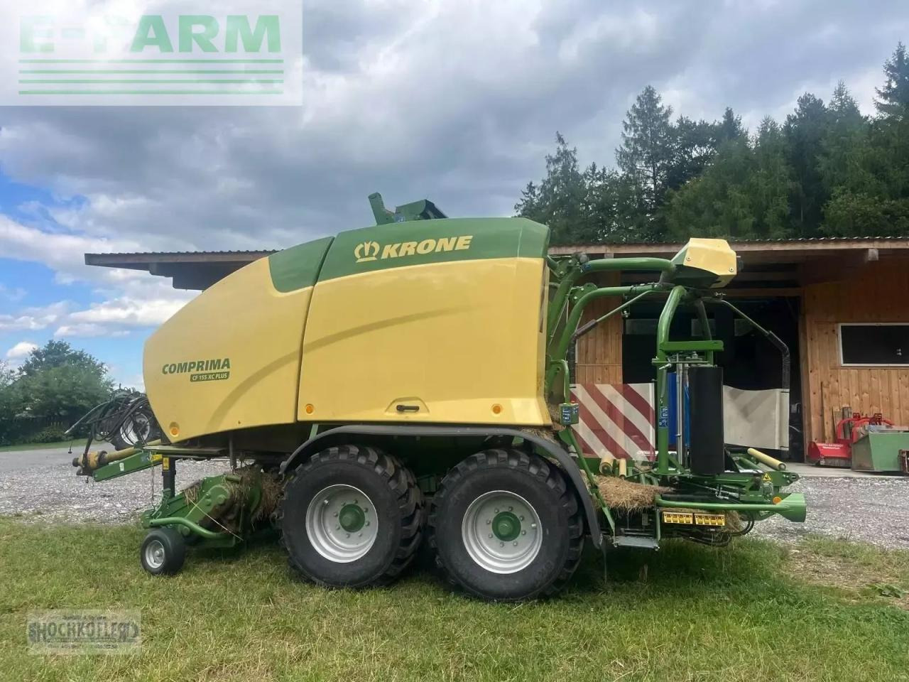 Krone comprima cf 155 xc plus - Baler persegi: gambar 4 Krone comprima cf 155 xc plus - Baler persegi: gambar 4