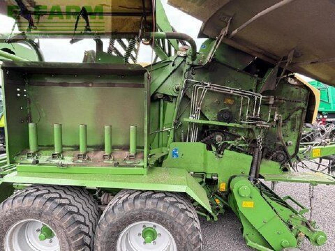 Baler persegi Krone comprima cf 155 xc, pressen-wickler-kombination: gambar 10