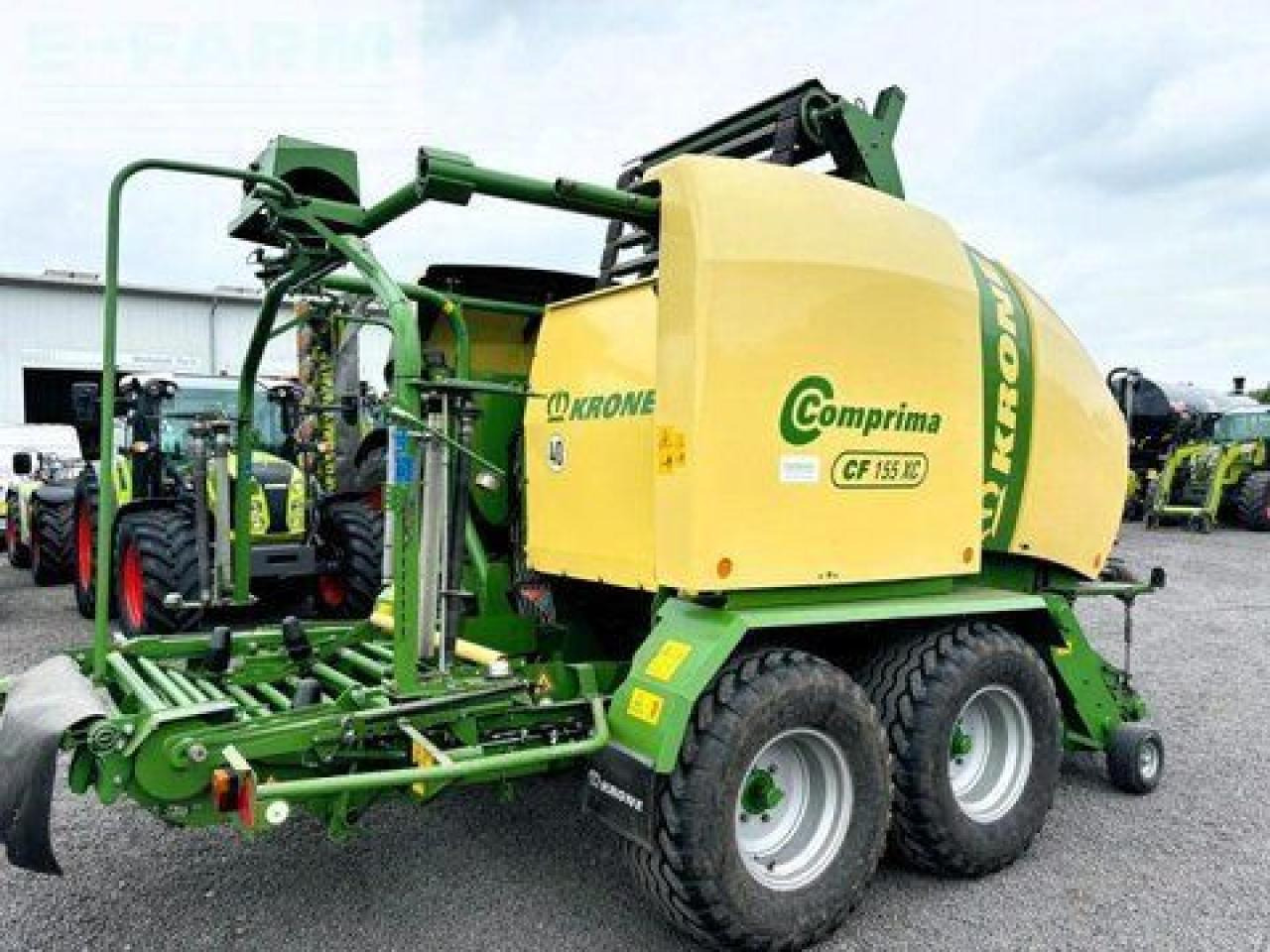 Krone comprima cf 155 xc, pressen-wickler-kombination - Baler persegi: gambar 5 Krone comprima cf 155 xc, pressen-wickler-kombination - Baler persegi: gambar 5