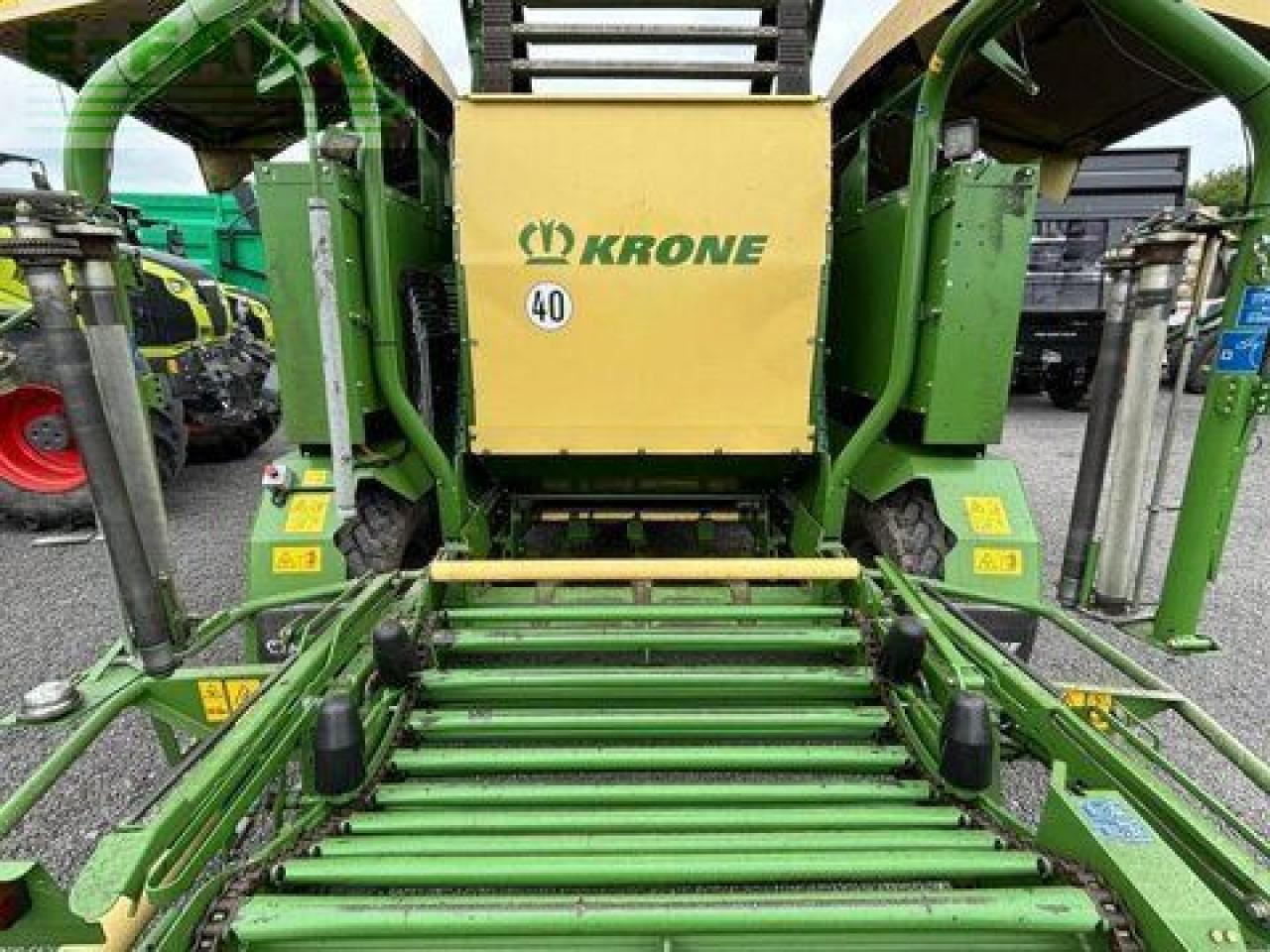 Baler persegi Krone comprima cf 155 xc, pressen-wickler-kombination: gambar 8