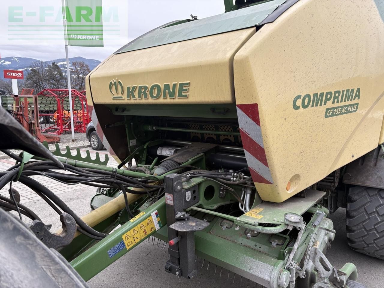 Krone comprima cf155 xc plus - Baler persegi: gambar 5 Krone comprima cf155 xc plus - Baler persegi: gambar 5