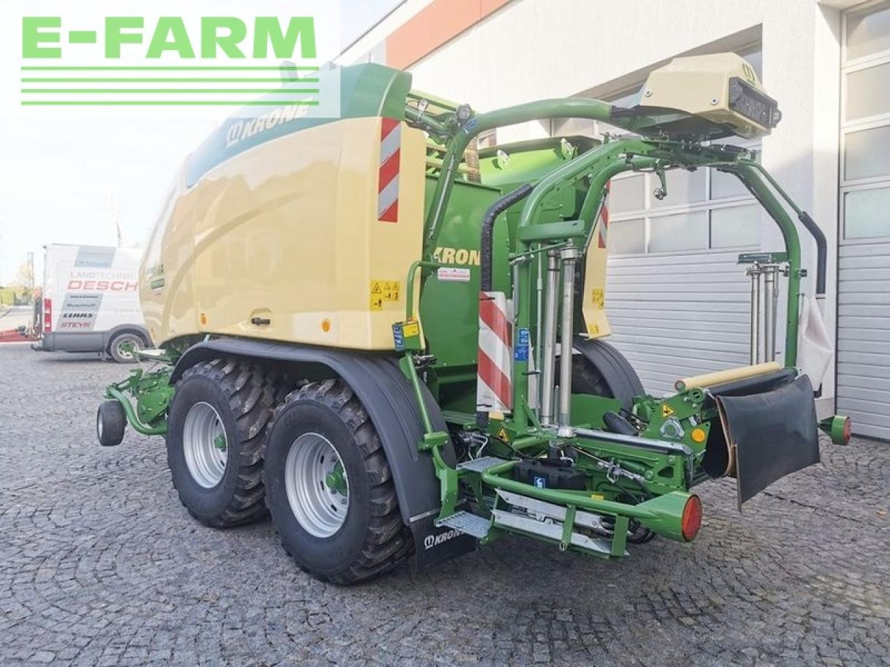 Baler persegi Krone comprima cf155 xc plus press-wickel-kombination: gambar 7