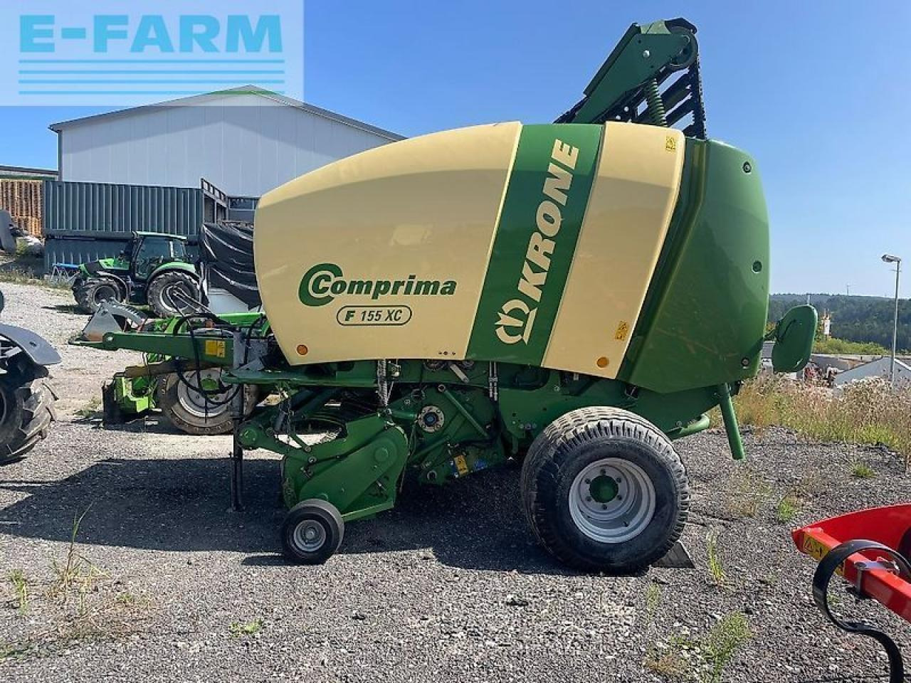Krone comprima f 155 xc - Baler persegi: gambar 2 Krone comprima f 155 xc - Baler persegi: gambar 2