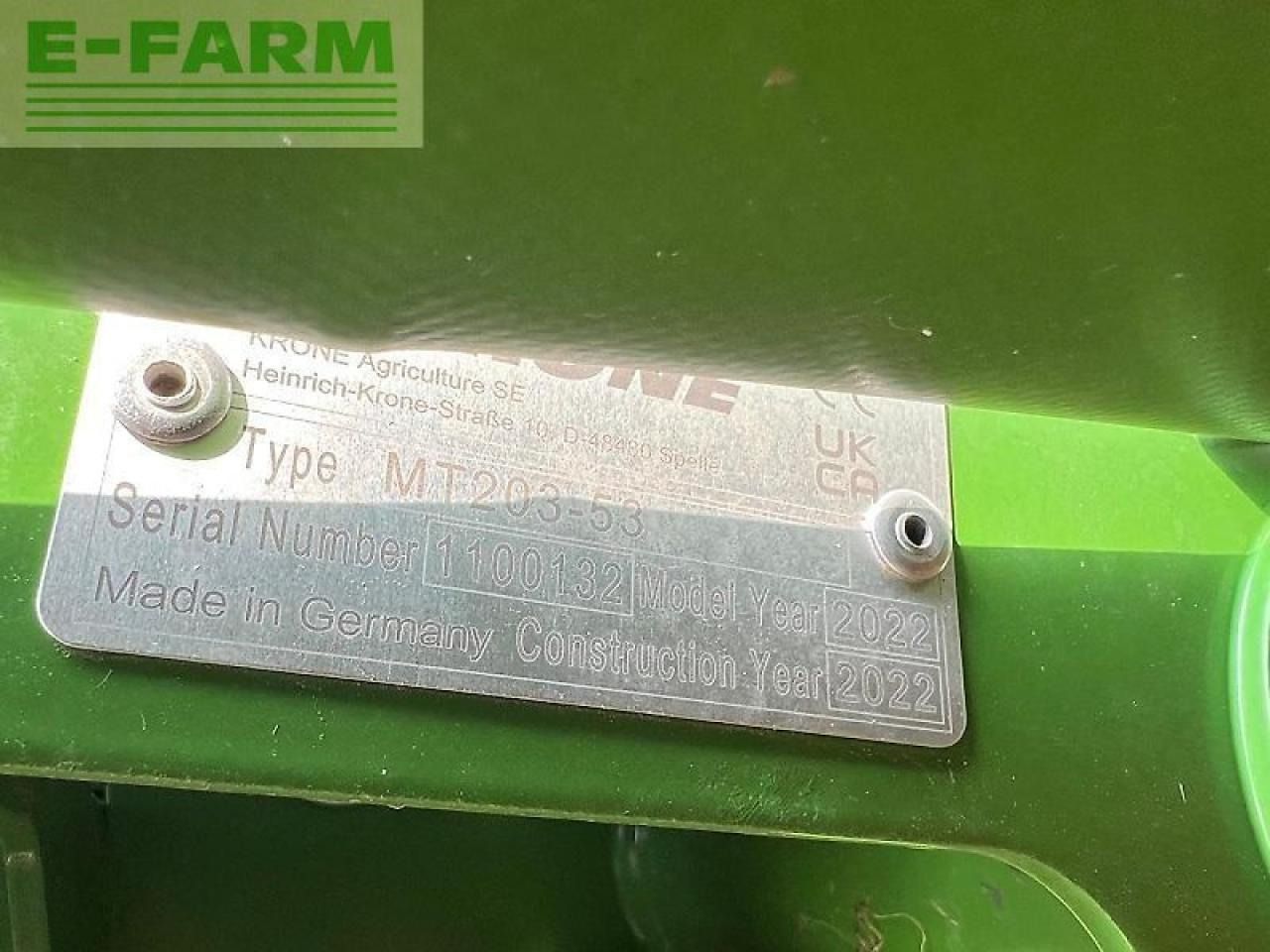 Krone ec f 400 cv fold - Mesin pemotong padang rumput: gambar 4 Krone ec f 400 cv fold - Mesin pemotong padang rumput: gambar 4