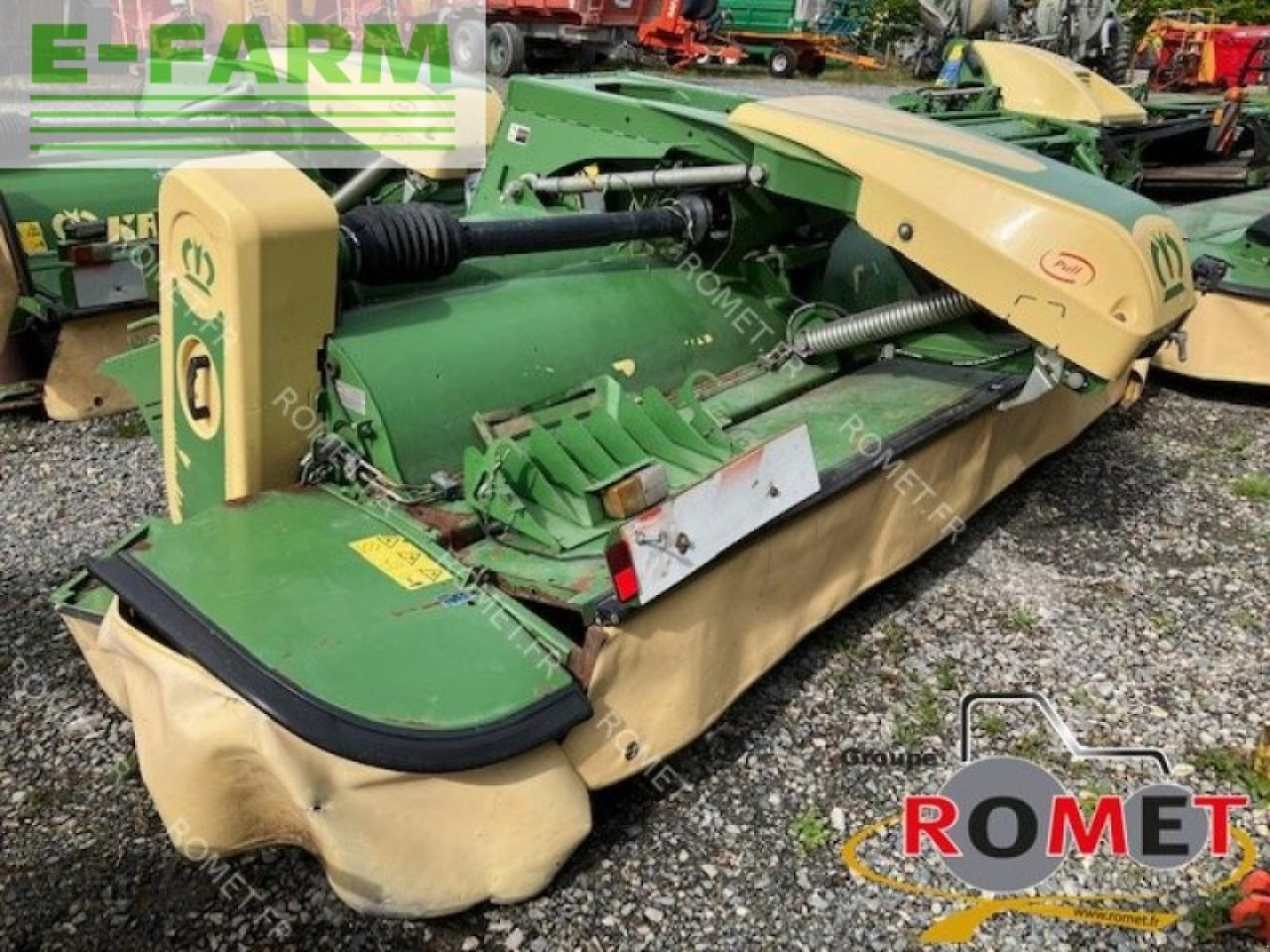 Mesin pemotong padang rumput Krone ecb1000 cv coll: gambar 8