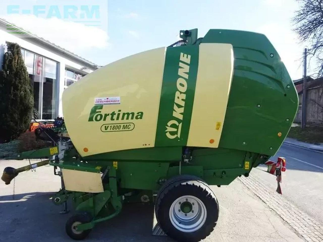 Baler persegi Krone fortima v 1800 mc rundballenpresse: gambar 6