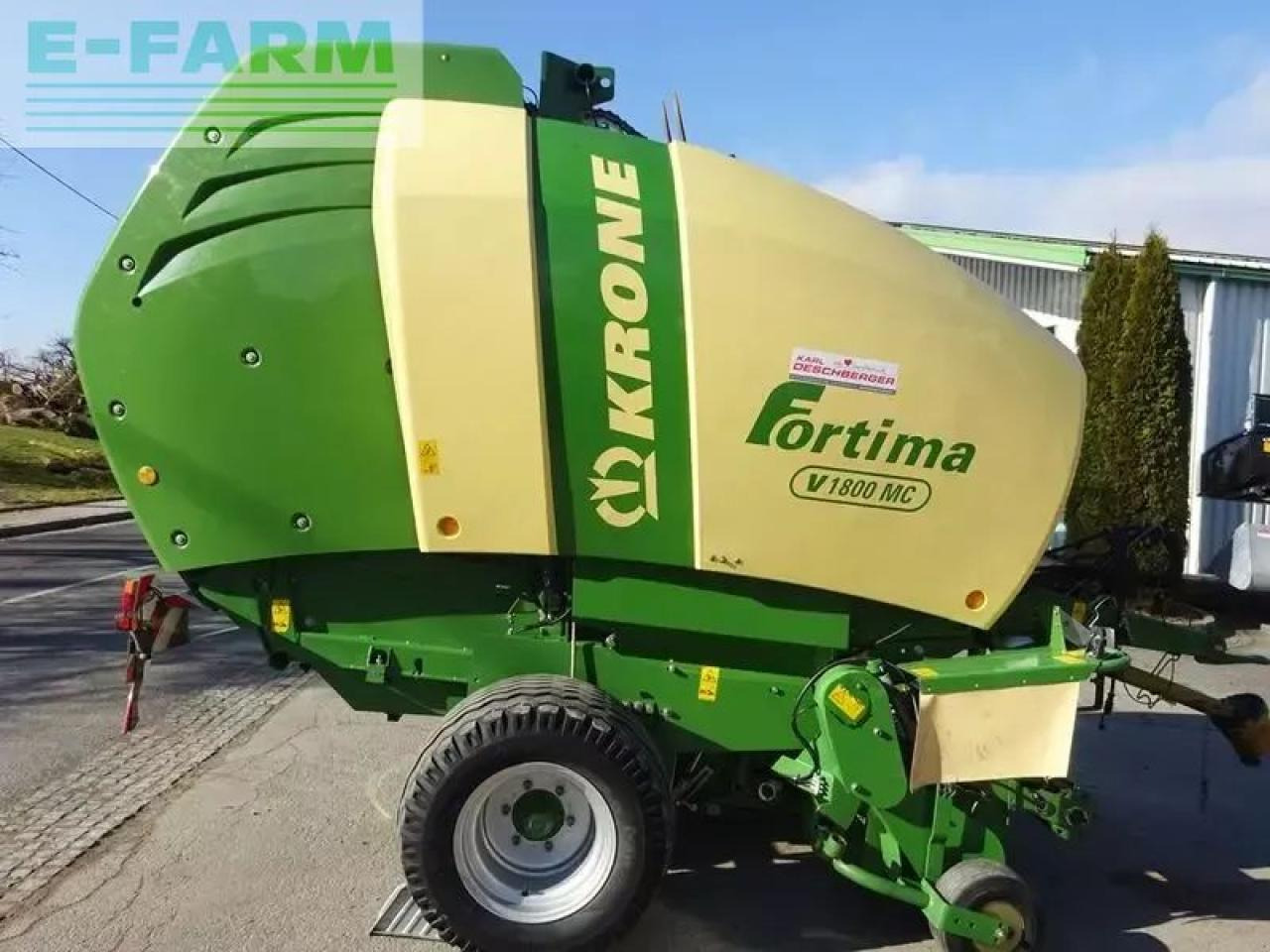 Krone fortima v 1800 mc rundballenpresse - Baler persegi: gambar 4 Krone fortima v 1800 mc rundballenpresse - Baler persegi: gambar 4