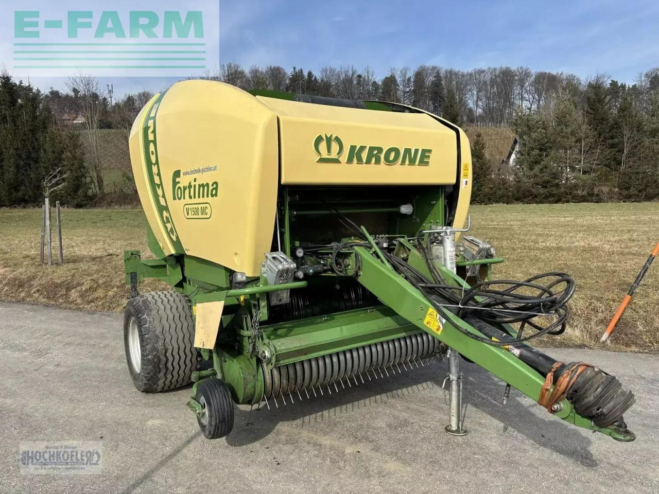Krone fortima v1500mc - Baler persegi: gambar 4 Krone fortima v1500mc - Baler persegi: gambar 4