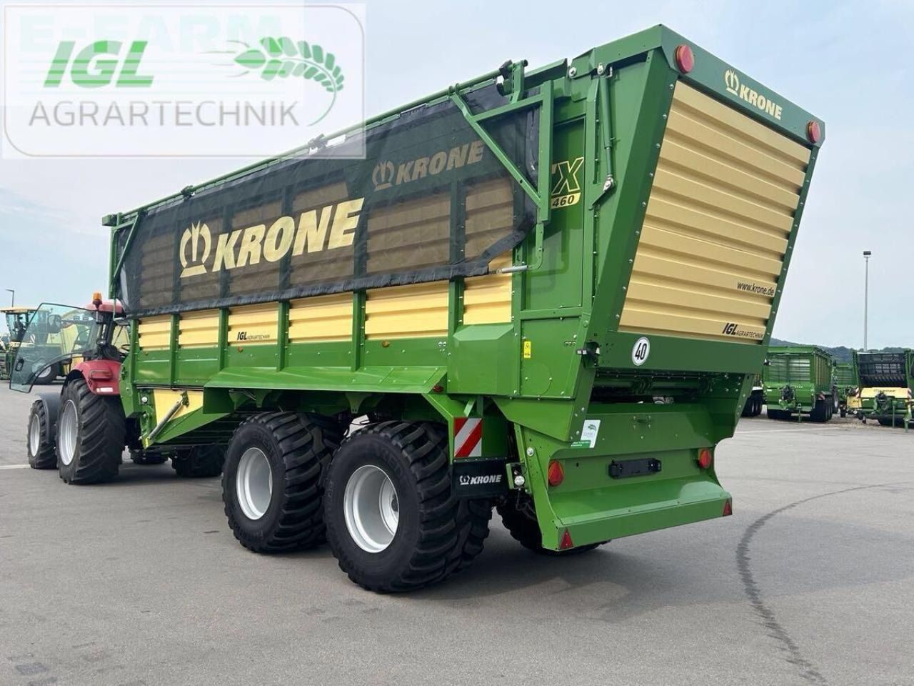 Krone tx 460 - Trailer jungkit pertanian/ Tempat sampah: gambar 3 Krone tx 460 - Trailer jungkit pertanian/ Tempat sampah: gambar 3
