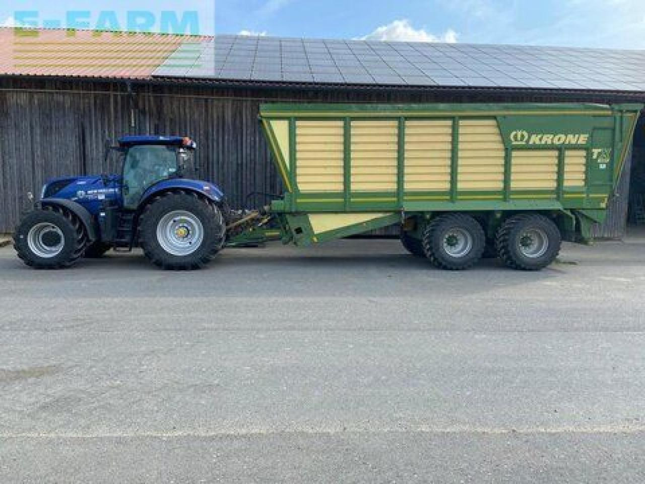 Krone tx 460 häcksel transportwagen zwangslenkung krat - Trailer pertanian: gambar 1 Krone tx 460 häcksel transportwagen zwangslenkung krat - Trailer pertanian: gambar 1