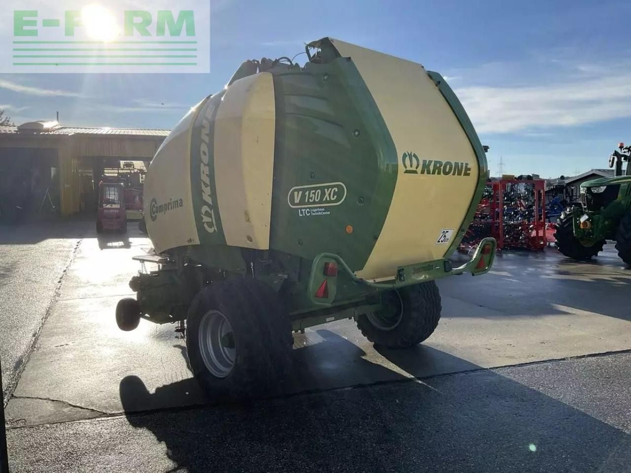Krone v 150 xc - Baler persegi: gambar 4 Krone v 150 xc - Baler persegi: gambar 4