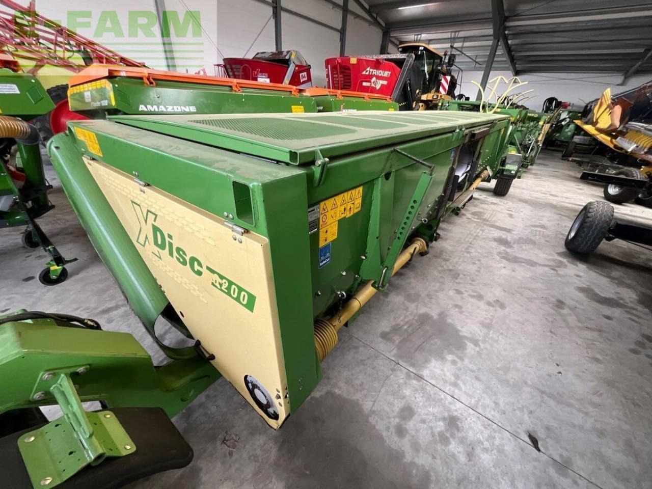 Krone xdisc 6200 - Lampiran pemanen pakan ternak: gambar 5 Krone xdisc 6200 - Lampiran pemanen pakan ternak: gambar 5