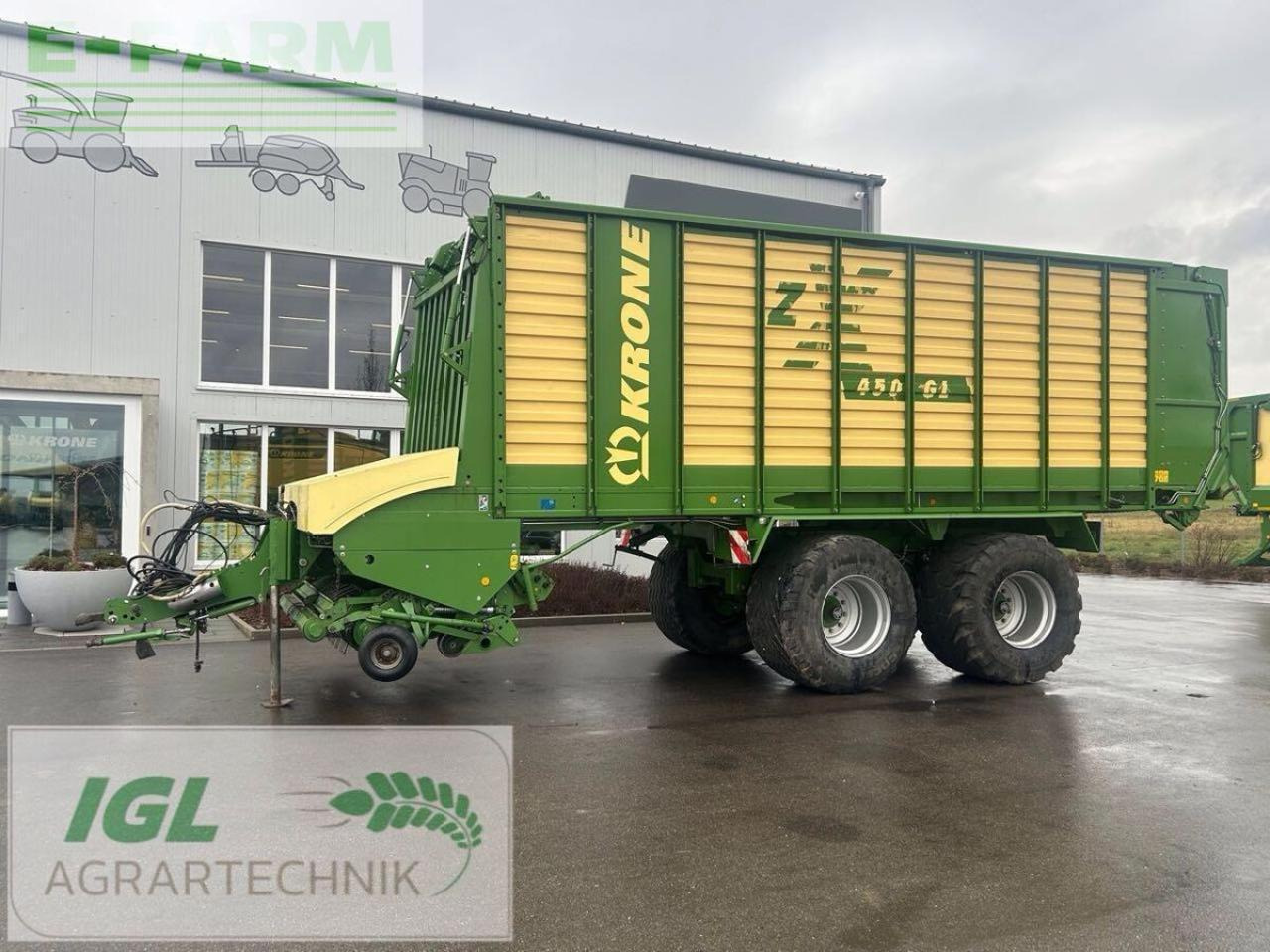 Krone zx 450 gl - Trailer jungkit pertanian/ Tempat sampah: gambar 1 Krone zx 450 gl - Trailer jungkit pertanian/ Tempat sampah: gambar 1