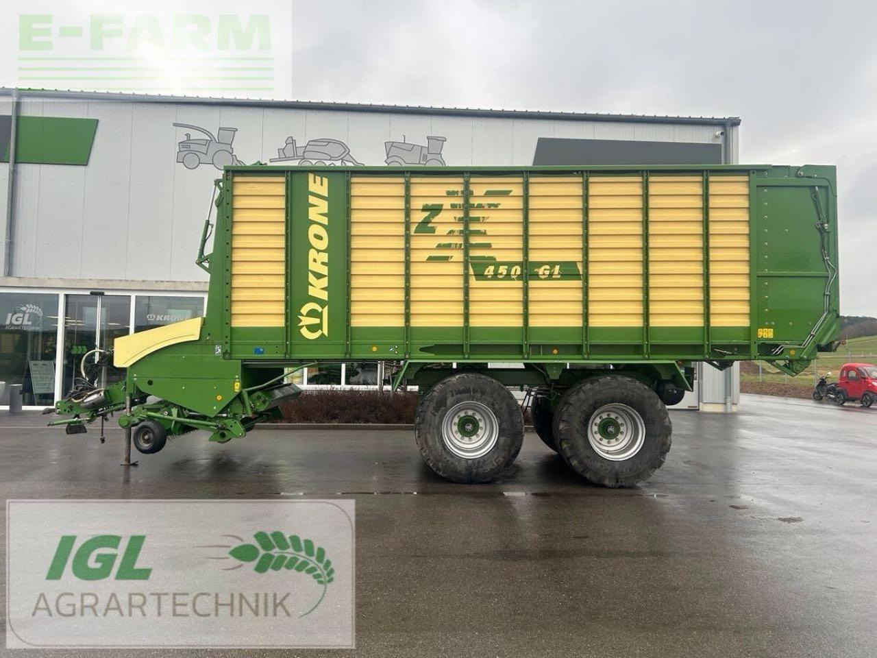 Krone zx 450 gl - Trailer jungkit pertanian/ Tempat sampah: gambar 2 Krone zx 450 gl - Trailer jungkit pertanian/ Tempat sampah: gambar 2