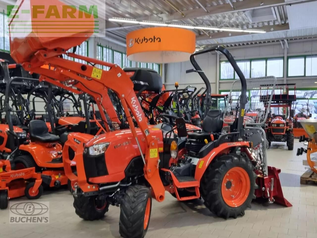 Kubota b2-261 hydrostat - Traktor: gambar 1 Kubota b2-261 hydrostat - Traktor: gambar 1