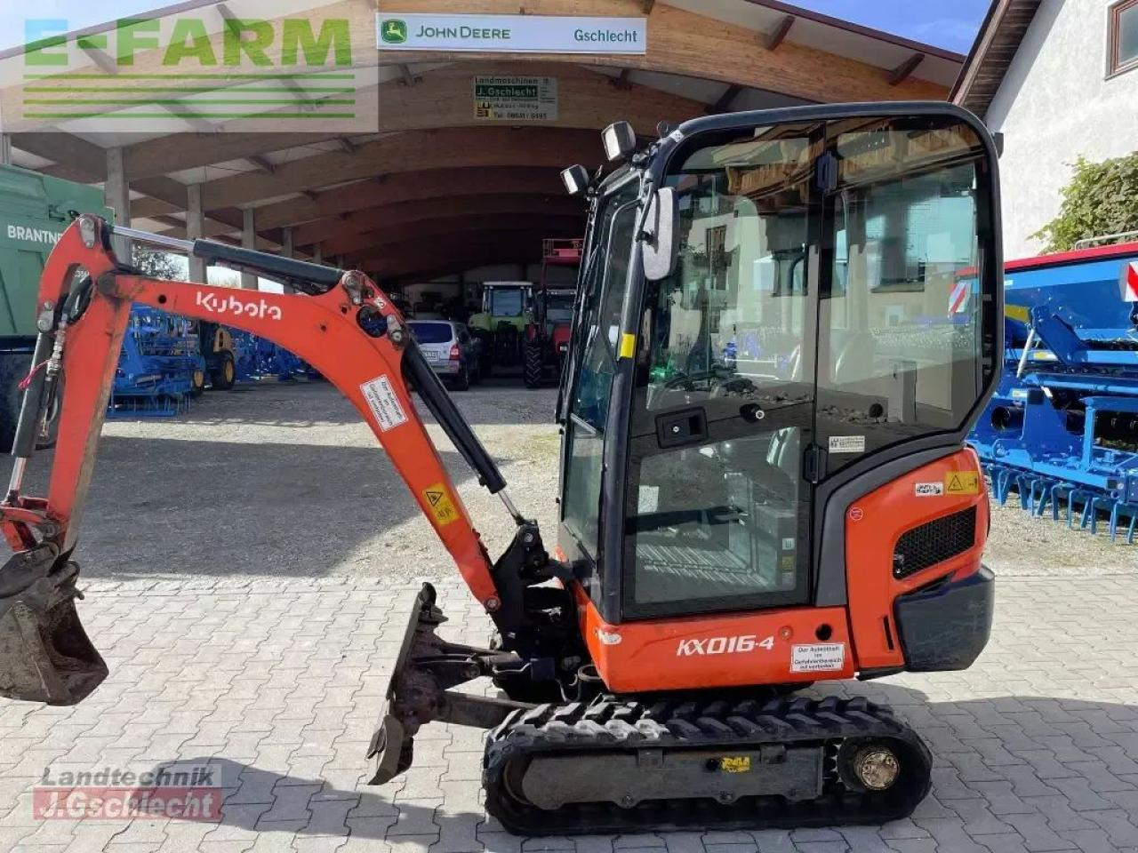 Kubota kx016-4 - Ekskavator mini: gambar 2 Kubota kx016-4 - Ekskavator mini: gambar 2