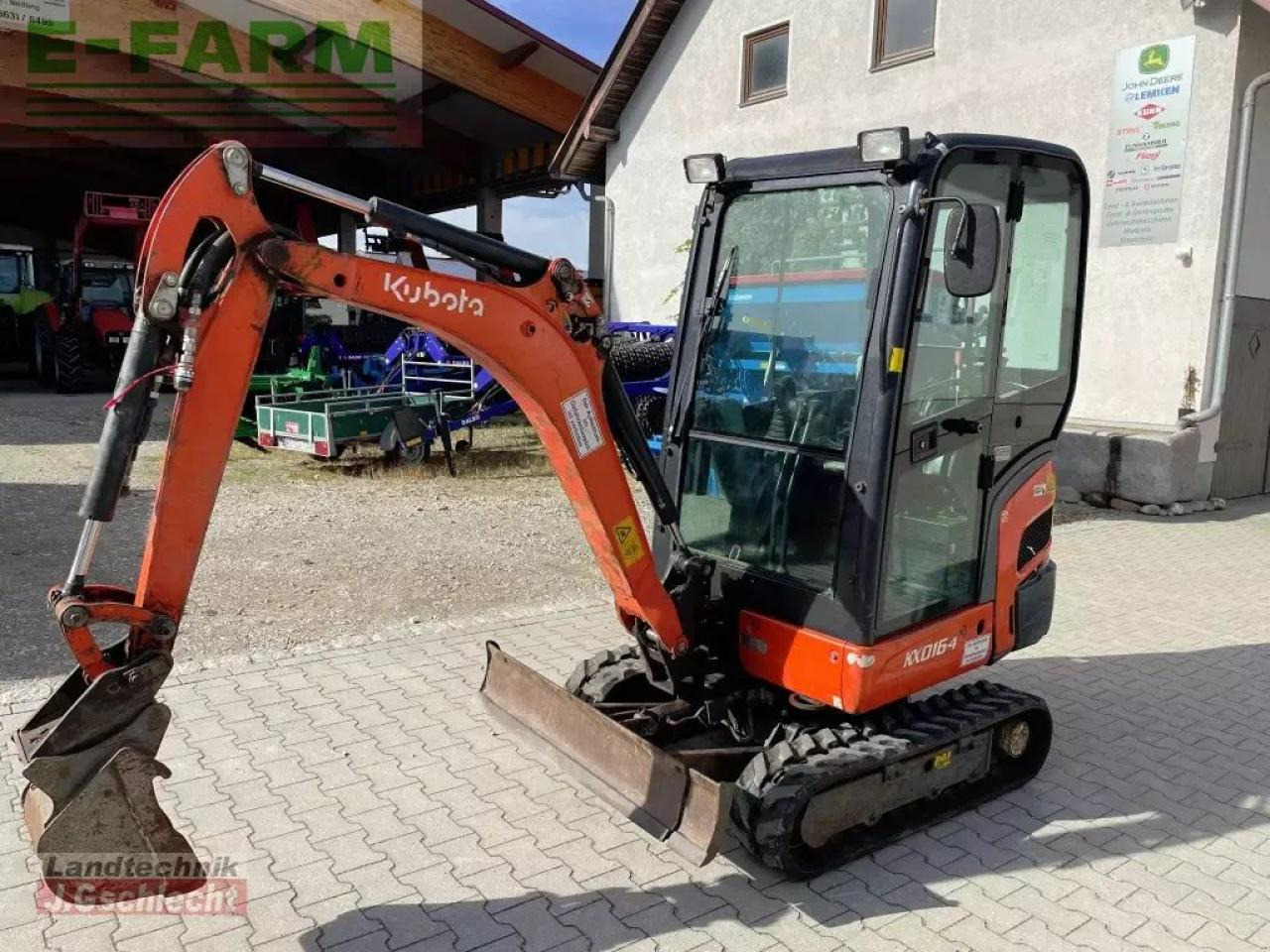Kubota kx016-4 - Ekskavator mini: gambar 4 Kubota kx016-4 - Ekskavator mini: gambar 4