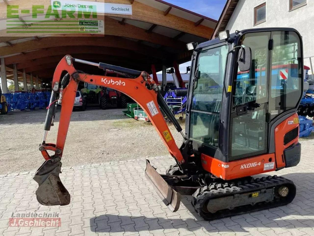 Kubota kx016-4 - Ekskavator mini: gambar 1 Kubota kx016-4 - Ekskavator mini: gambar 1