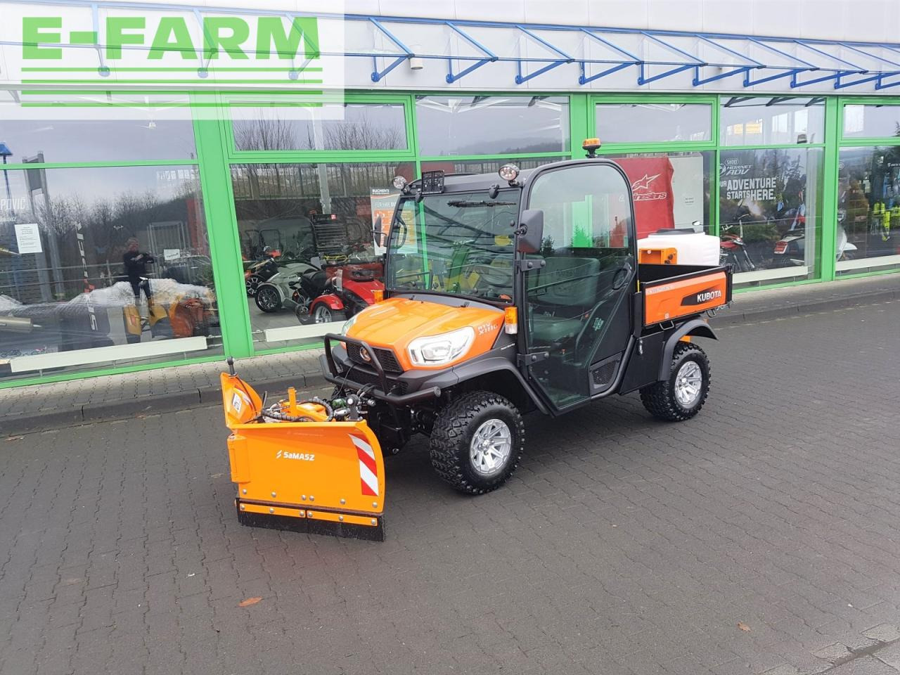 Kubota rtvx-1110 winterdienstpaket - Truk bajak salju: gambar 1 Kubota rtvx-1110 winterdienstpaket - Truk bajak salju: gambar 1