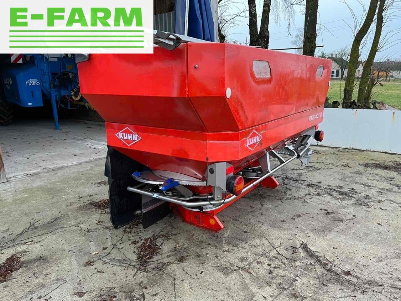 Kuhn Axis 40.1W - Penyebar pupuk: gambar 1 Kuhn Axis 40.1W - Penyebar pupuk: gambar 1