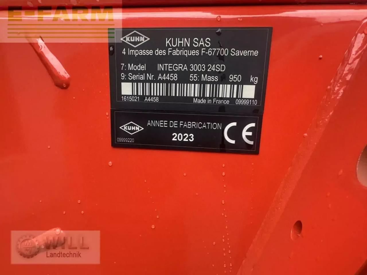 Kuhn combiliner integra - Menggabungkan bor benih: gambar 4 Kuhn combiliner integra - Menggabungkan bor benih: gambar 4