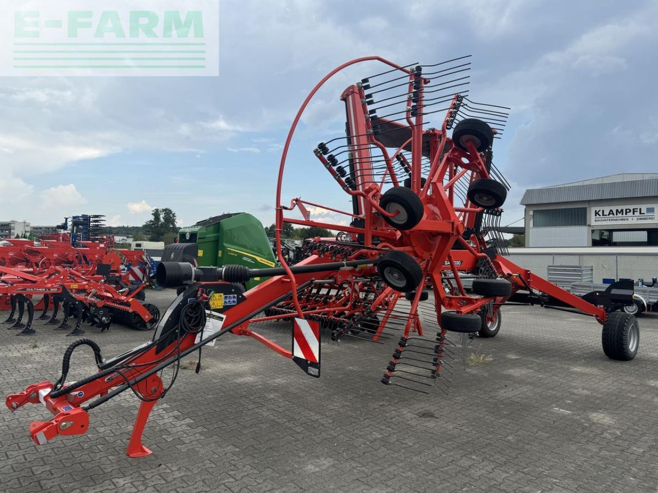 Kuhn ga 8030 - Tedder/ Menyapu: gambar 1 Kuhn ga 8030 - Tedder/ Menyapu: gambar 1
