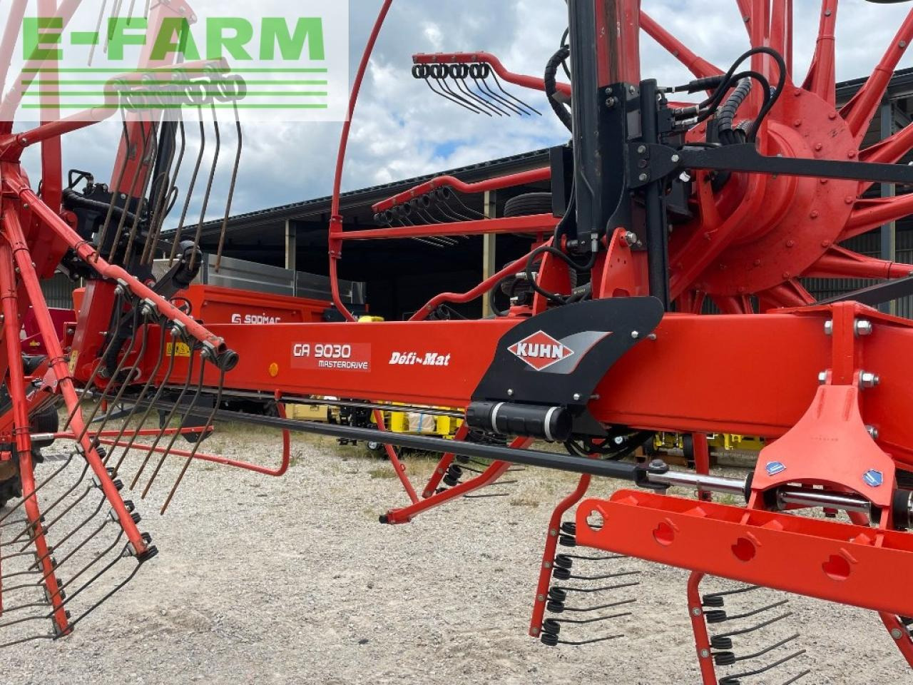 Kuhn ga 9030 - Tedder/ Menyapu: gambar 4 Kuhn ga 9030 - Tedder/ Menyapu: gambar 4
