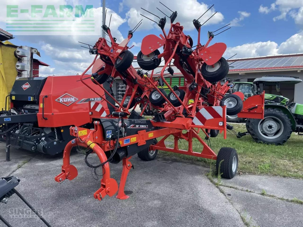 Kuhn gf 10803 t - Tedder/ Menyapu: gambar 3 Kuhn gf 10803 t - Tedder/ Menyapu: gambar 3