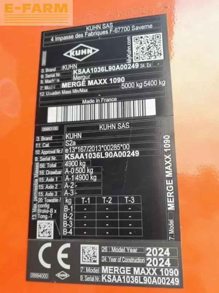 Kuhn merge maxx 1090 - Tedder/ Menyapu: gambar 5 Kuhn merge maxx 1090 - Tedder/ Menyapu: gambar 5