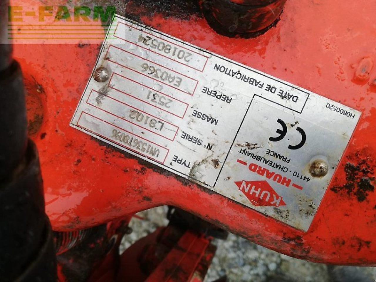 Kuhn vari-master 153 - Bajak: gambar 5 Kuhn vari-master 153 - Bajak: gambar 5