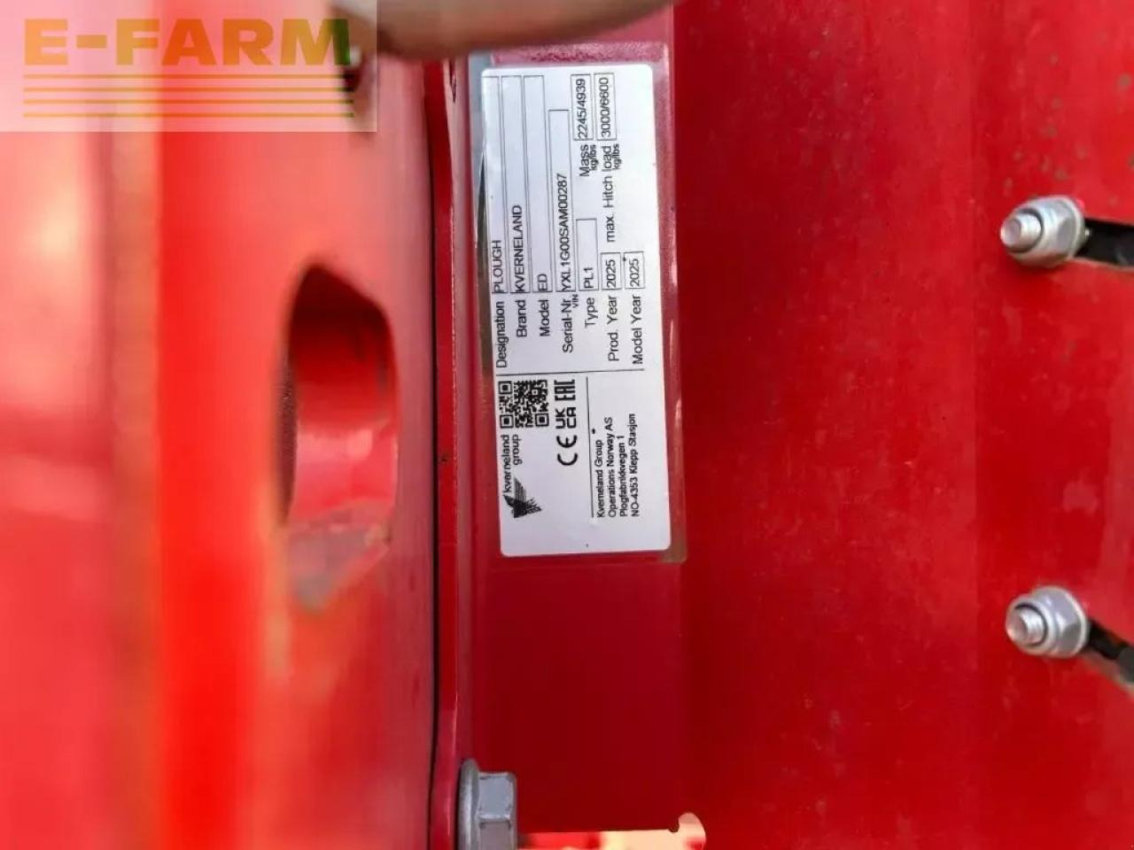 Kverneland ed-hd - Bajak: gambar 3 Kverneland ed-hd - Bajak: gambar 3