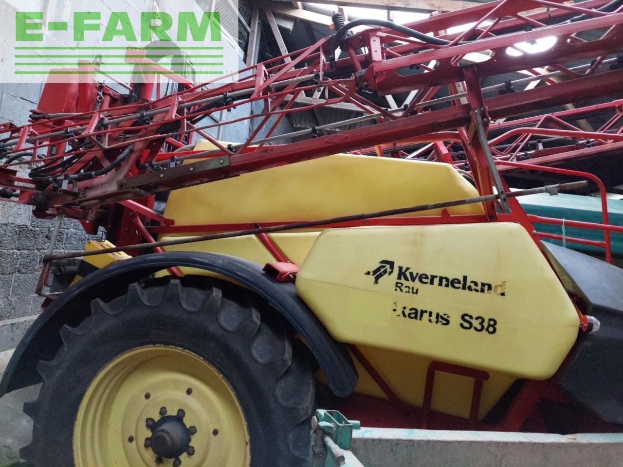 Kverneland ikarus s38 - Penyemprot tertinggal: gambar 3 Kverneland ikarus s38 - Penyemprot tertinggal: gambar 3