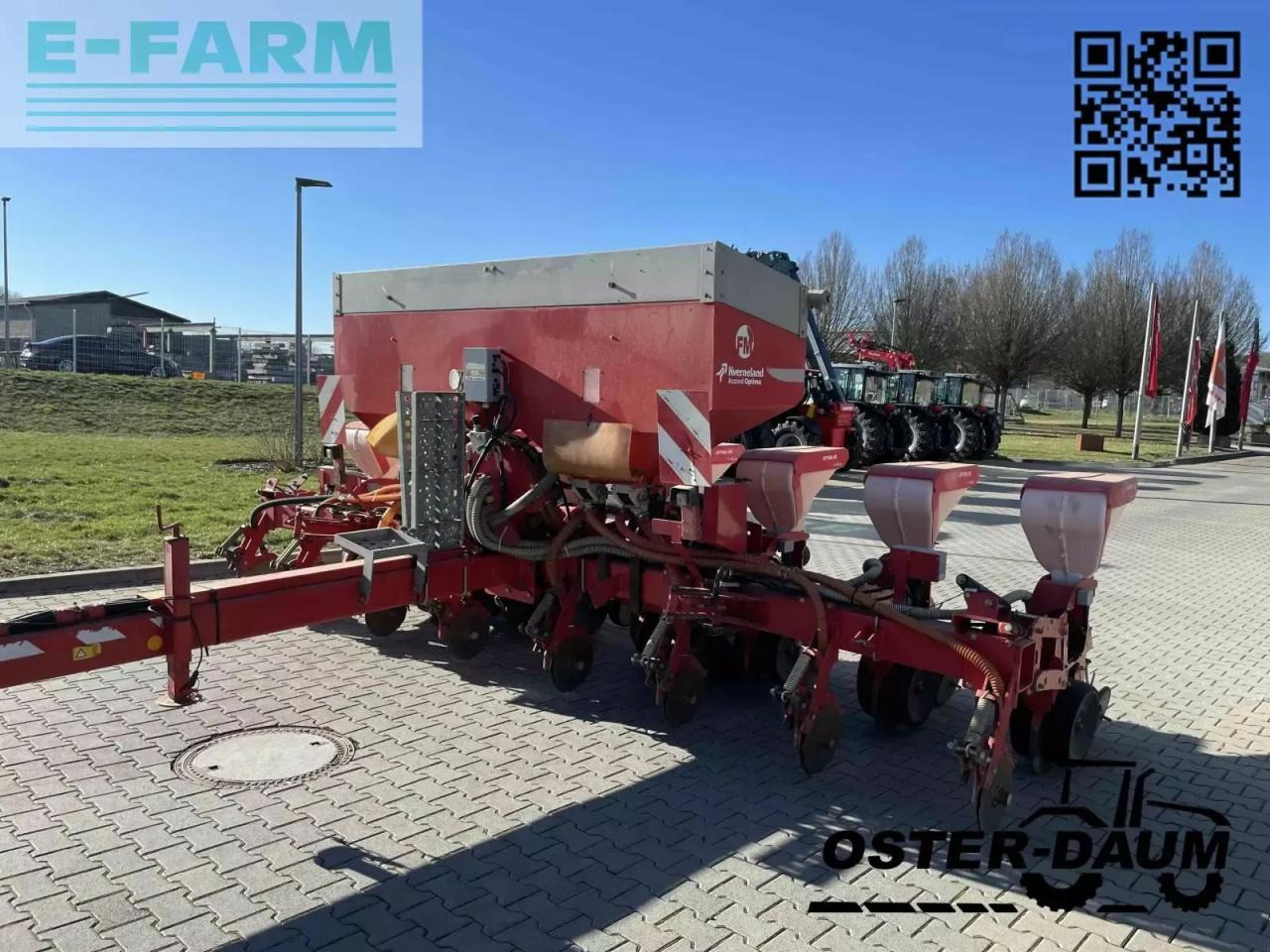 Kverneland optima hd e-drive - Penabur presisi: gambar 1 Kverneland optima hd e-drive - Penabur presisi: gambar 1