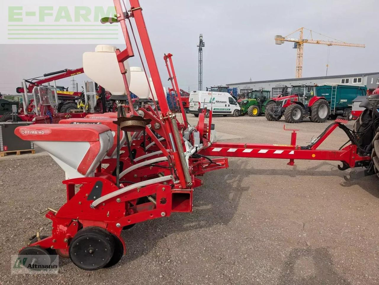 Kverneland optima tf profi 8reihig, mikrogranulatstreuer - Penabur presisi: gambar 3 Kverneland optima tf profi 8reihig, mikrogranulatstreuer - Penabur presisi: gambar 3