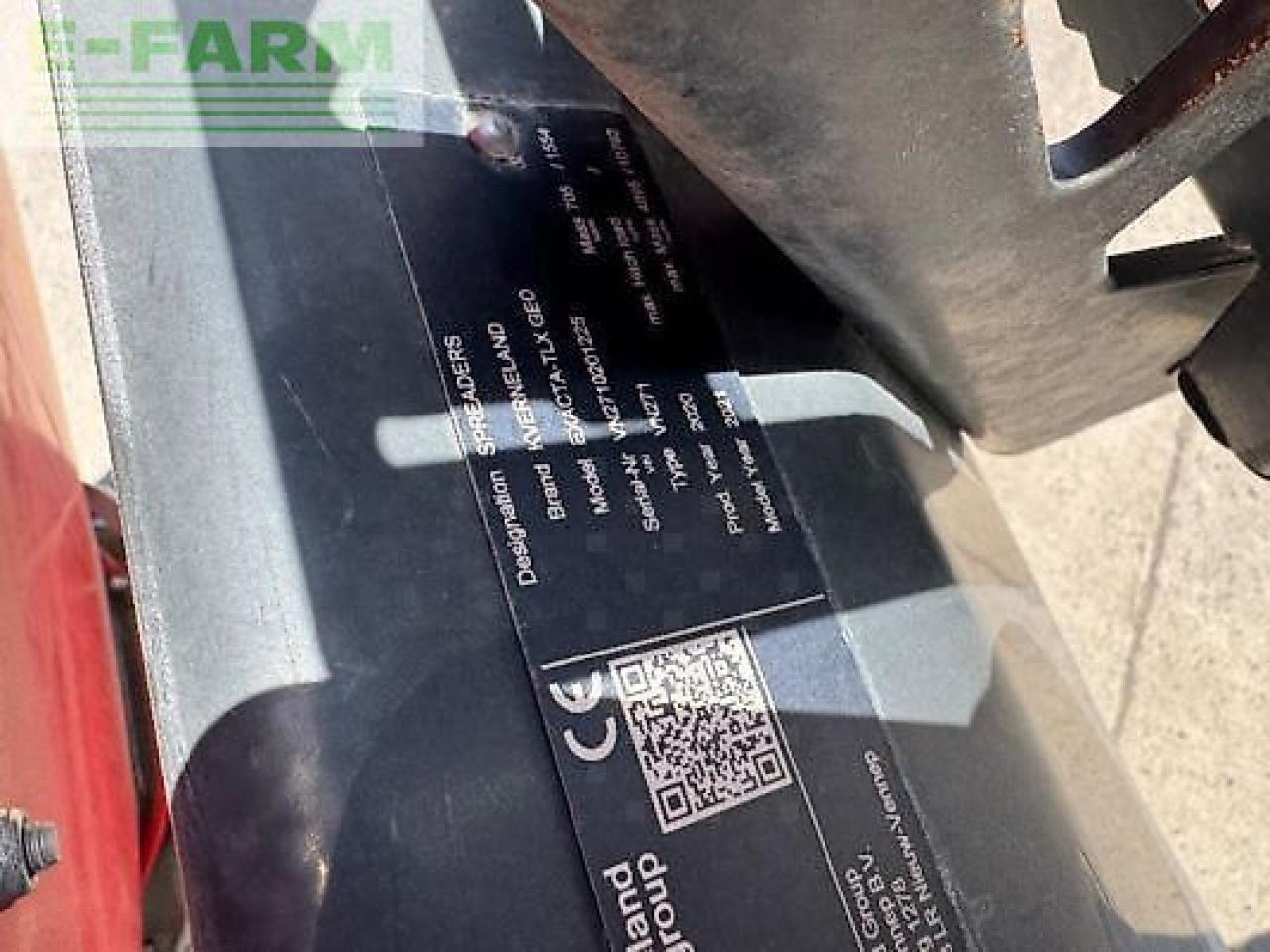 Kverneland tlx 3225 geospre - Penyebar pupuk: gambar 2 Kverneland tlx 3225 geospre - Penyebar pupuk: gambar 2