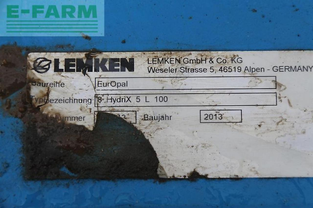 Lemken europal 8 hydrix 5 l 100 - Bajak: gambar 5 Lemken europal 8 hydrix 5 l 100 - Bajak: gambar 5