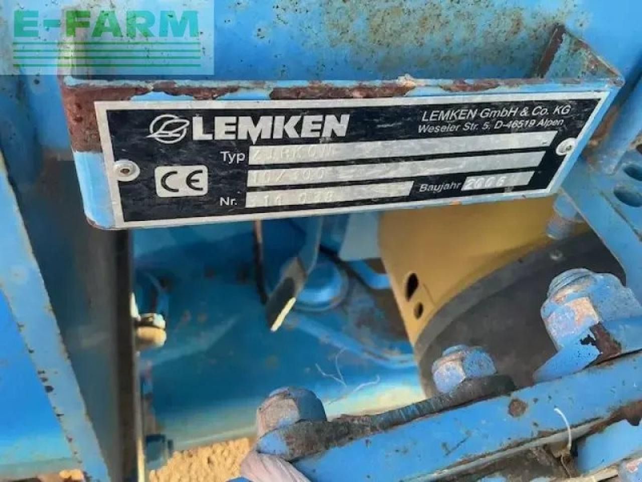 Lemken pneumatique - Menggabungkan bor benih: gambar 5 Lemken pneumatique - Menggabungkan bor benih: gambar 5