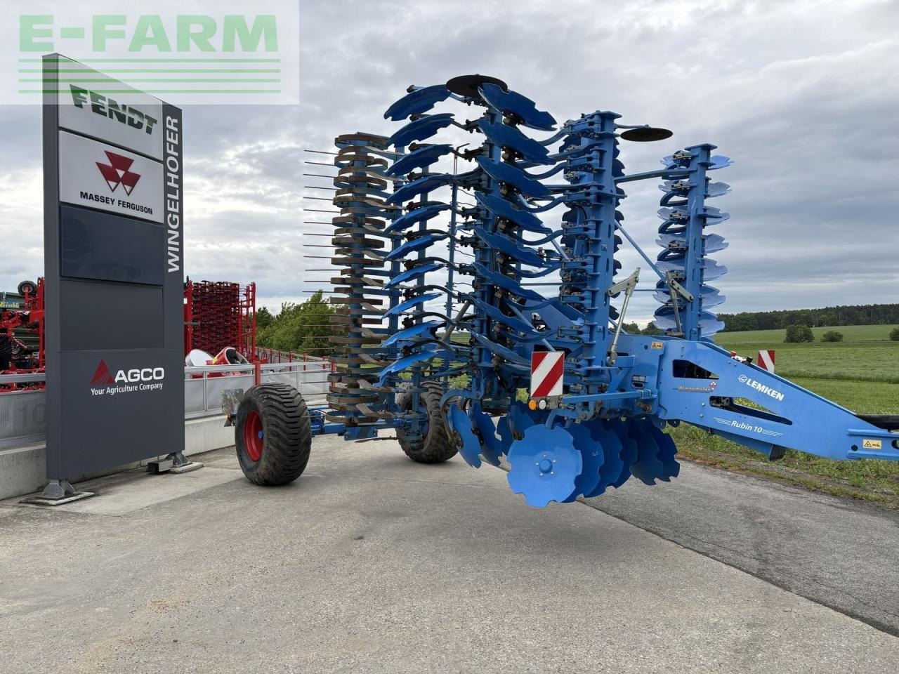 Lemken rubin 10/600 kua - Garu cakram: gambar 1 Lemken rubin 10/600 kua - Garu cakram: gambar 1