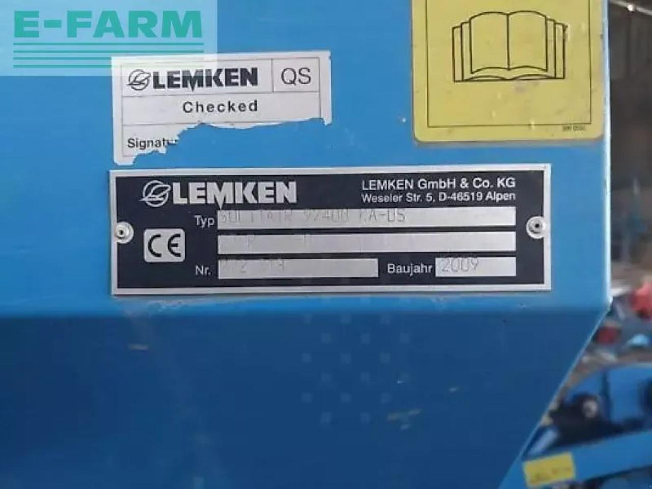Lemken rubin 9 kuea + solitair 9 kads - Menggabungkan bor benih: gambar 3 Lemken rubin 9 kuea + solitair 9 kads - Menggabungkan bor benih: gambar 3