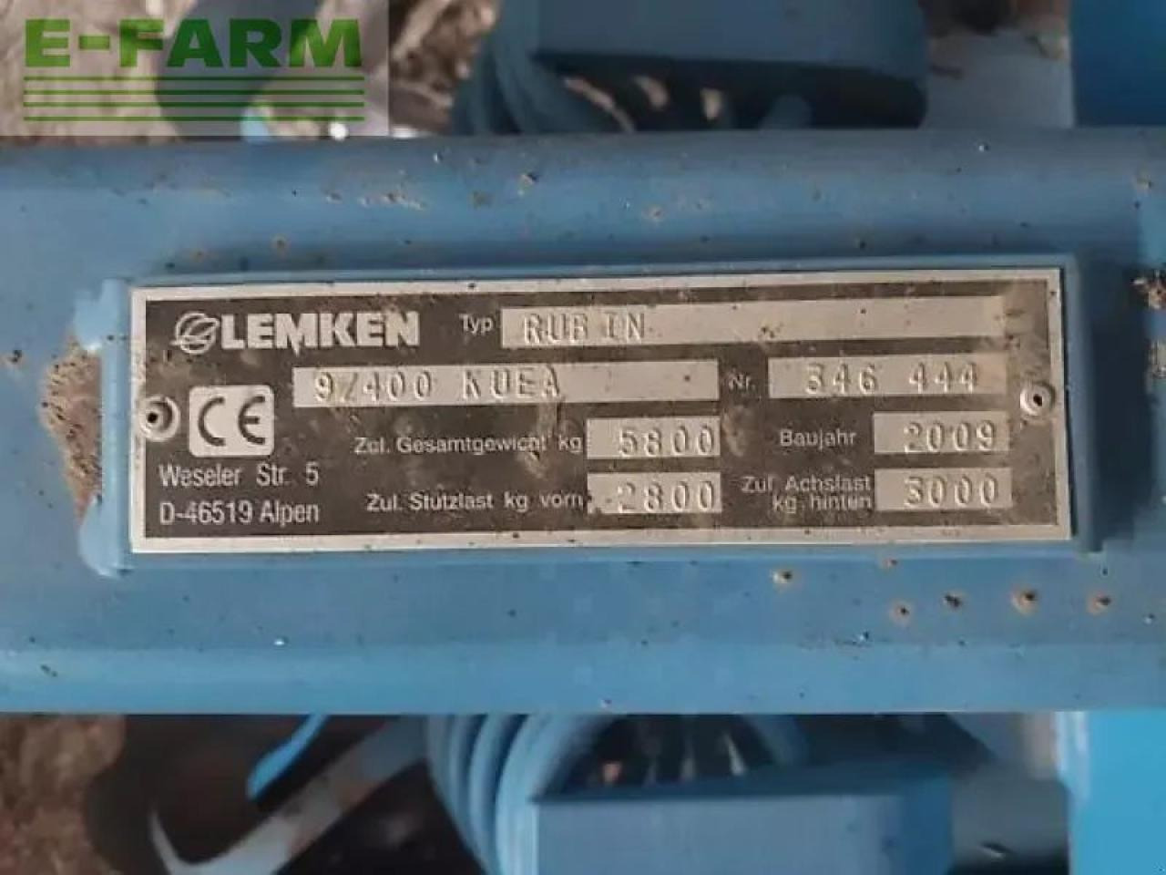 Lemken rubin 9 kuea + solitair 9 kads - Menggabungkan bor benih: gambar 2 Lemken rubin 9 kuea + solitair 9 kads - Menggabungkan bor benih: gambar 2