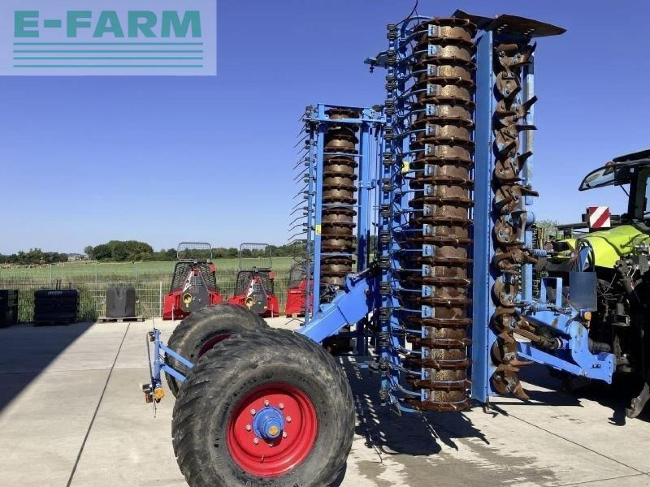 Lemken zirkon 12 mit fahrwerk - Garu cakram: gambar 2 Lemken zirkon 12 mit fahrwerk - Garu cakram: gambar 2