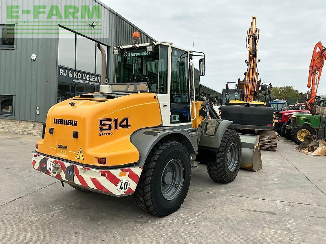 Liebherr 514 stereo wheeled loading shovel (st23960) - Ekskavator mini: gambar 3 Liebherr 514 stereo wheeled loading shovel (st23960) - Ekskavator mini: gambar 3