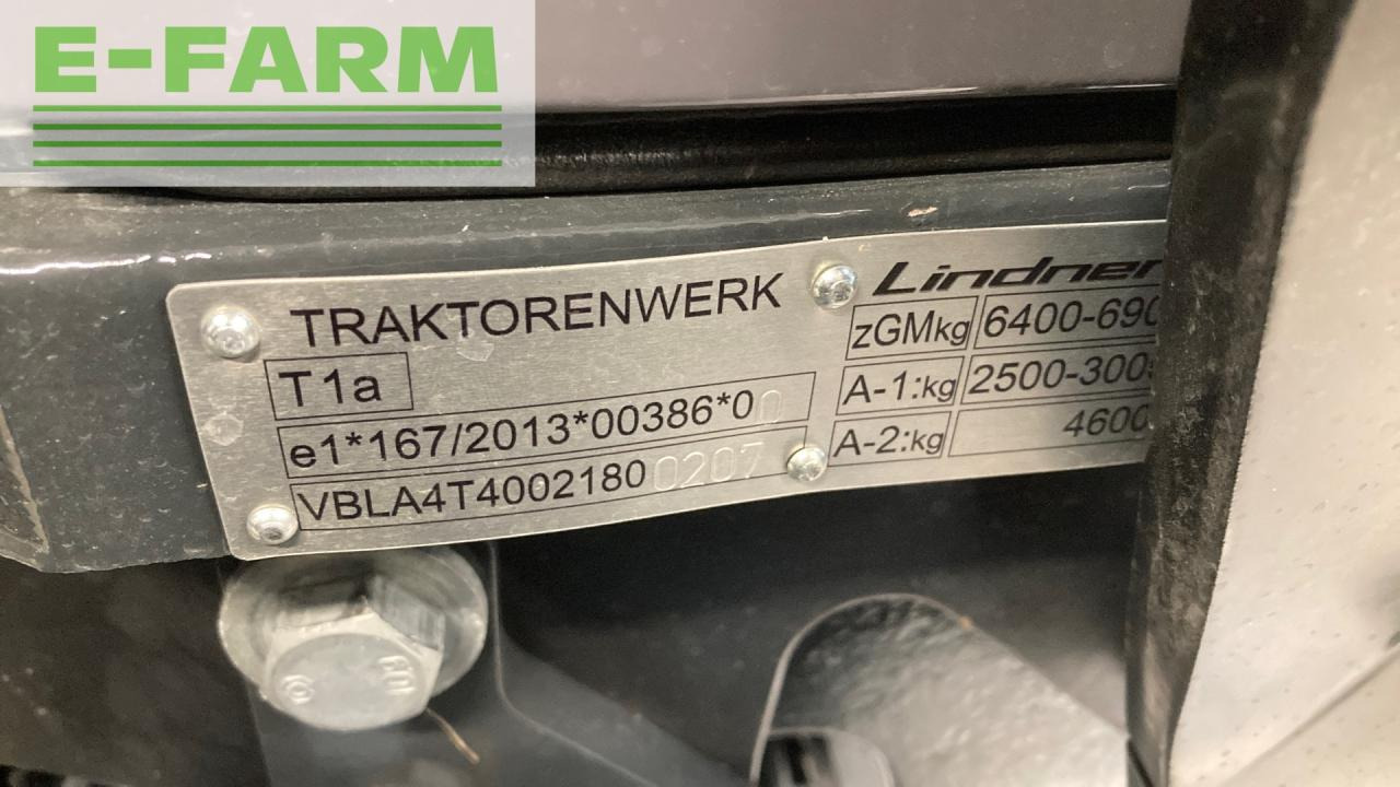 Traktor Lindner Lintrac 80: gambar 11 Traktor Lindner Lintrac 80: gambar 11