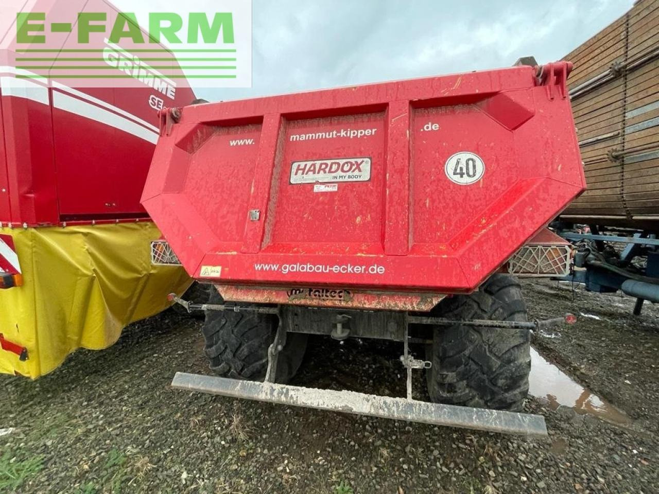 Mammut 20.000r - Trailer jungkit pertanian/ Tempat sampah: gambar 3 Mammut 20.000r - Trailer jungkit pertanian/ Tempat sampah: gambar 3