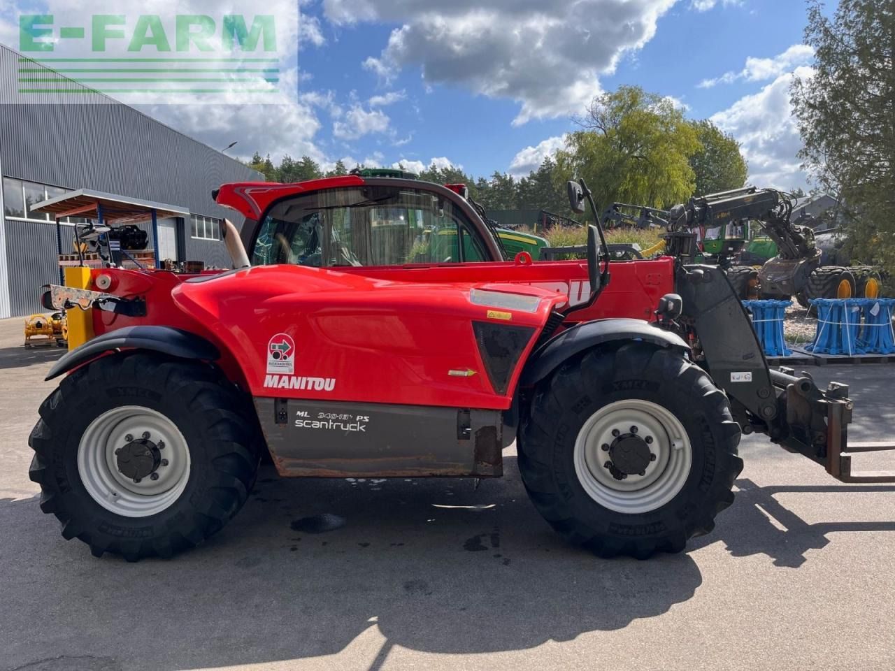 Manitou MLT 840 - Telehandler: gambar 4 Manitou MLT 840 - Telehandler: gambar 4